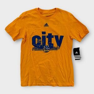 Adidas Golden State T Shirt Youth Medium Boys San Francisco The City Tee NWT